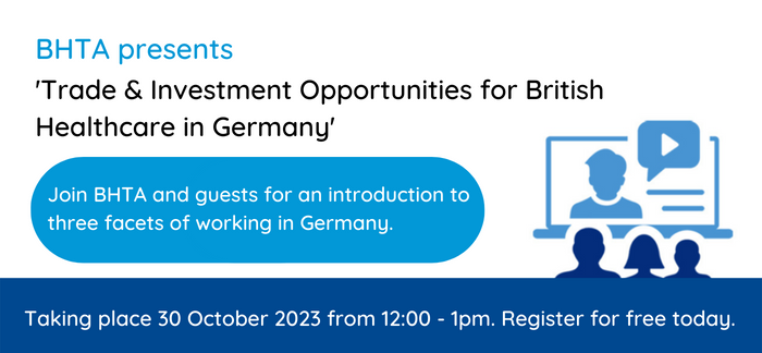贸易 & 英国医疗保健在德国的投资机会