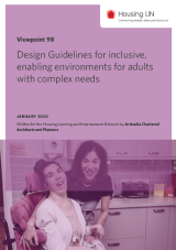 Design Guidelines for inclusive, enabling environments for adults with complex needs