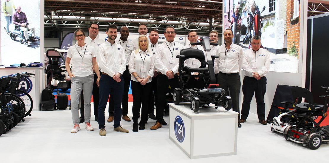 TGA Minimo Autofold Launch and Scooter Test Track Deliver Naidex Show Highlight