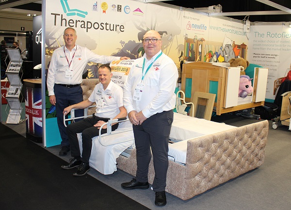 Theraposture Delivers Popular CPD Education and Award-Winning Beds at OT Show