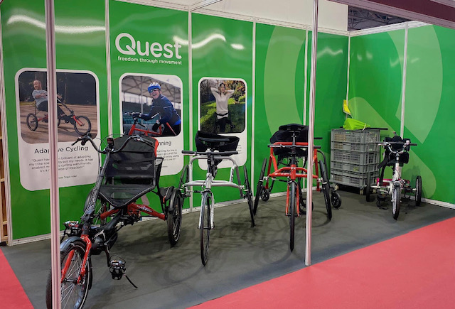 The Quest88 Stand at Naidex