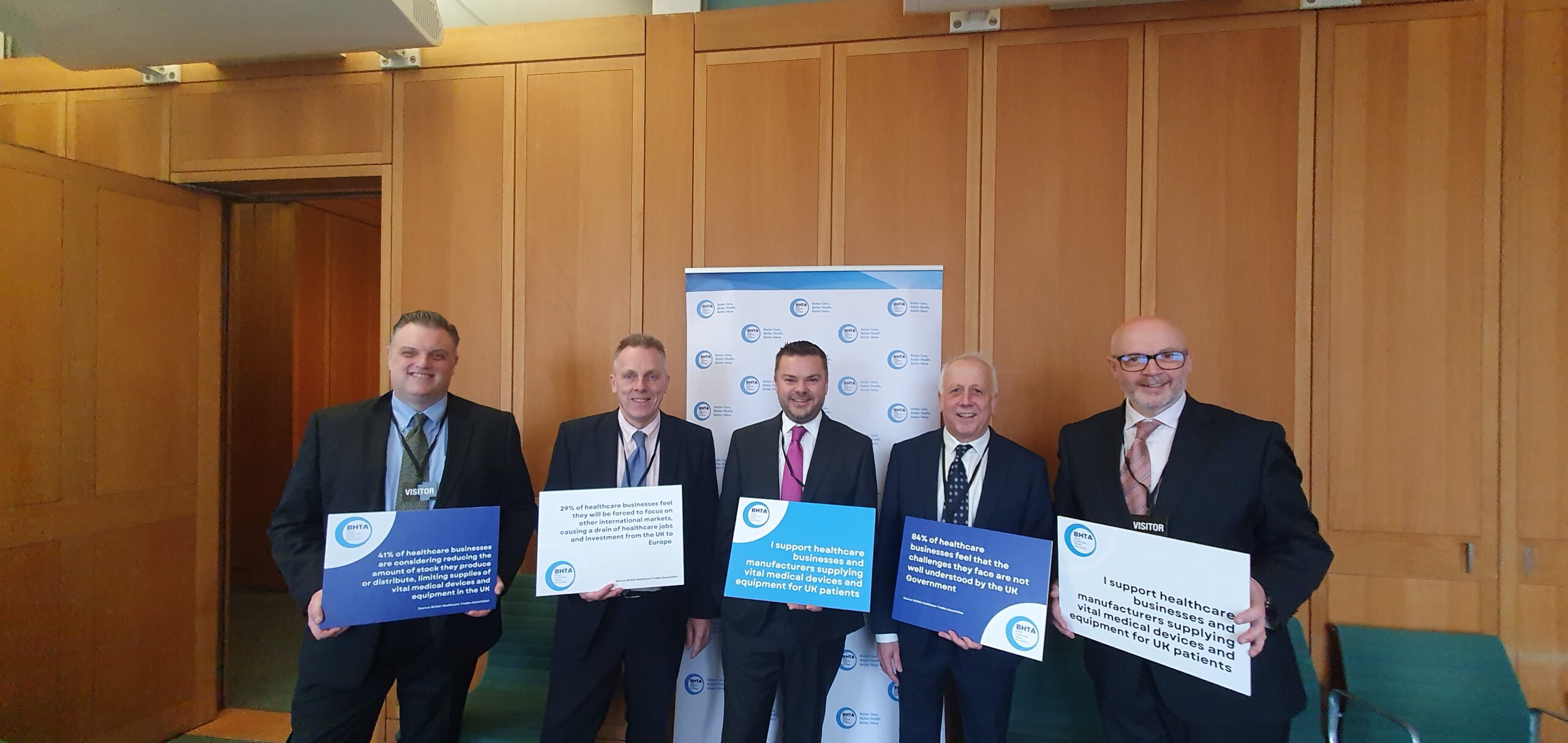 BHTA Parliamentary drop-in event: in pictures