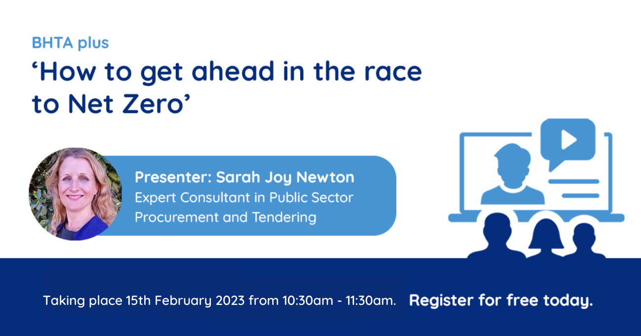 February webinar: How to get ahead in the race to Net Zero – Updated