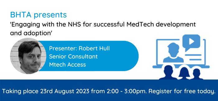 Engaging with the NHS for successful MedTech development and adoption