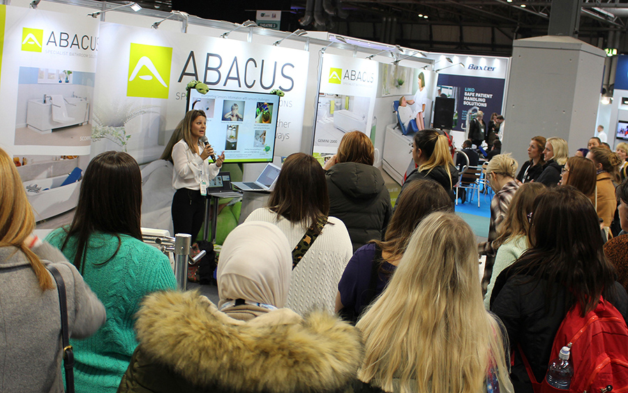 Abacus to present popular assisted bathing CPD seminars at OT Show 2023