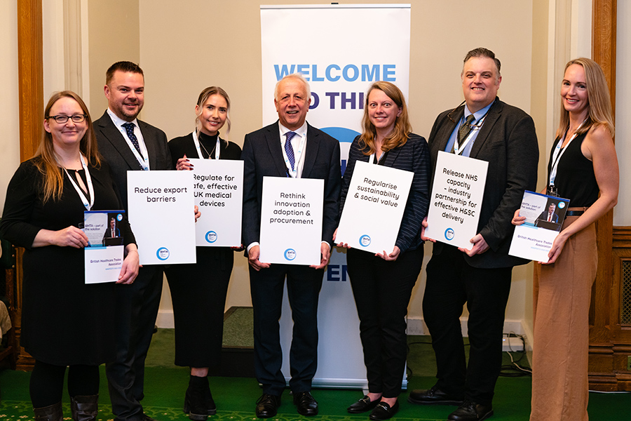 BHTA launches 2023 Manifesto at parliamentary reception calling for improved UK health and social care