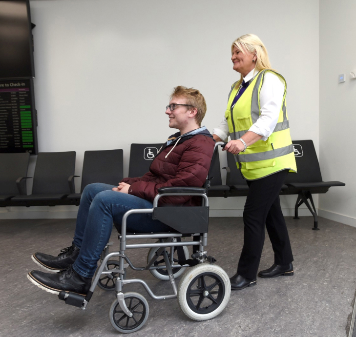 Flying with a disability image