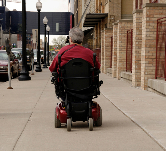 Using electric scooters and wheelchairs: A Highway Code for users