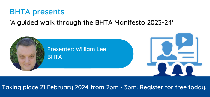 A guided tour of the BHTA Manifesto 2023-24