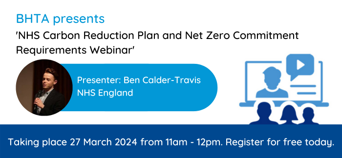 NHS Carbon Reduction Plan and Net Zero Commitment Requirements