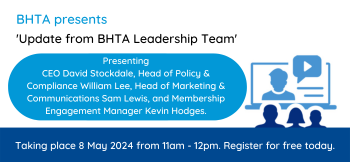 Update from BHTA Leadership Team